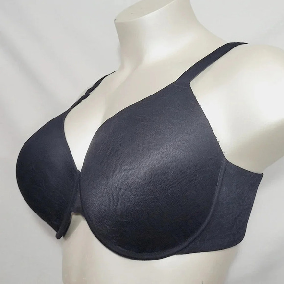 Avenue Body Contour Molded Cup Underwire Bra 42DDD Black Excel - Picture 2 of 9